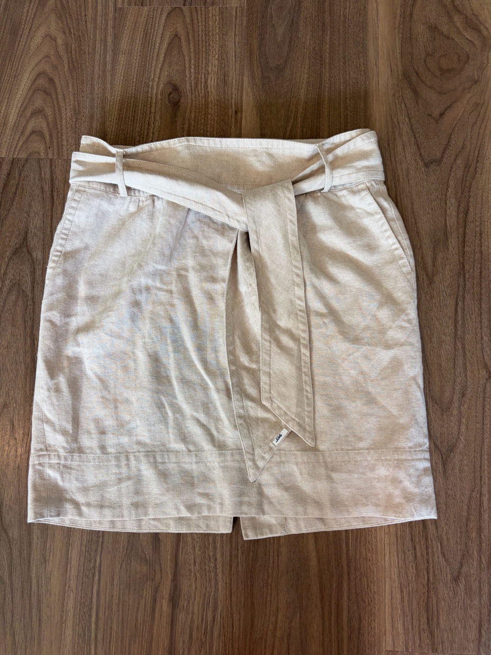 Banana Republic Beige Mini Skirt